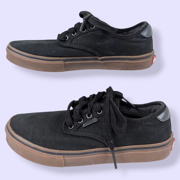 Vans Chima Black & Brown Skate Shoes - Picture 3 of 11